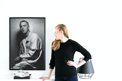 Eminem black and white - Poster - Plakatbar.no
