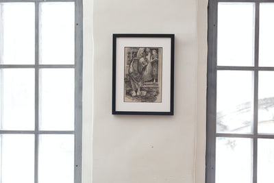 "Er Smørbukk hjemme i dag?" sa trollet, Theodor Kittelsen - Poster - Plakatbar.no