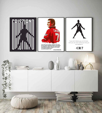 Eric Cantona - Plakat med sitat - Plakatbar.no