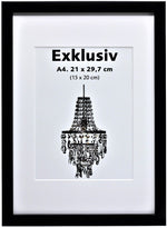 Exklusiv 2.0 sort - Plakatbar.no
