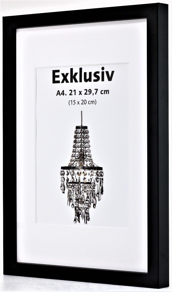 Exklusiv 2.0 sort - Plakatbar.no