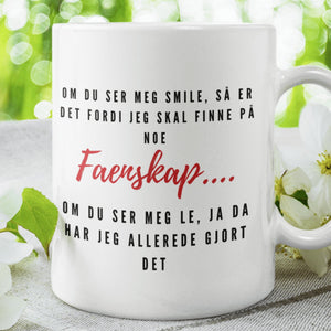 Faenskap - kopp - Plakatbar.no