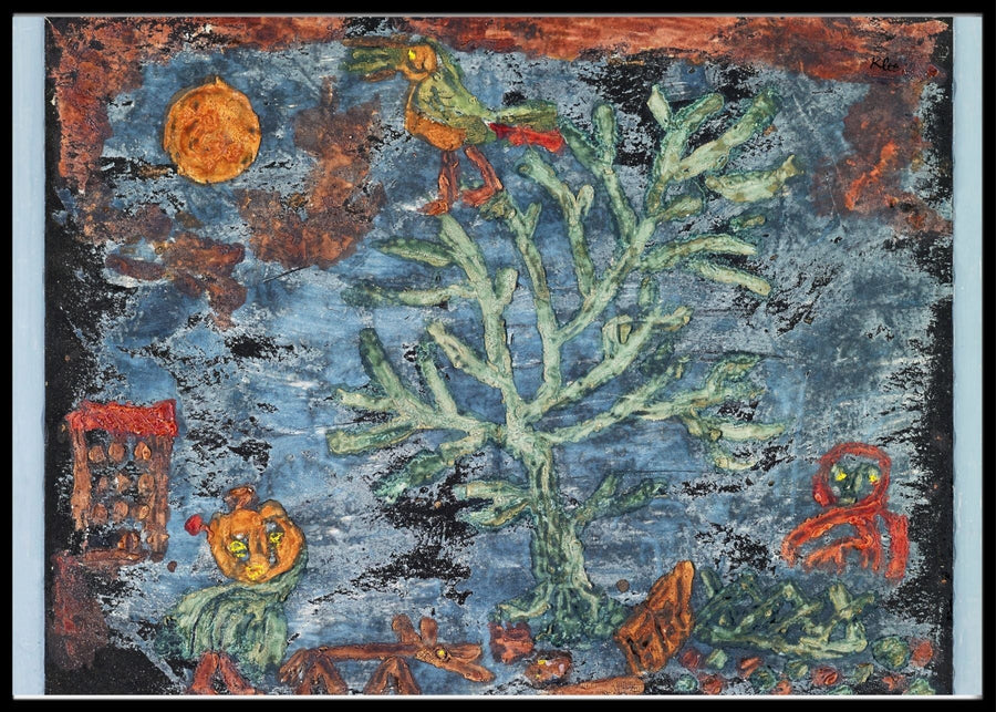 Fairy tales in then north, Paul Klee - Poster