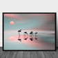 Family flamingos poster - Plakatbar.no