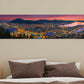 Fantastisk panorama bilde av Bergen - panorama lerret - Plakatbar.no