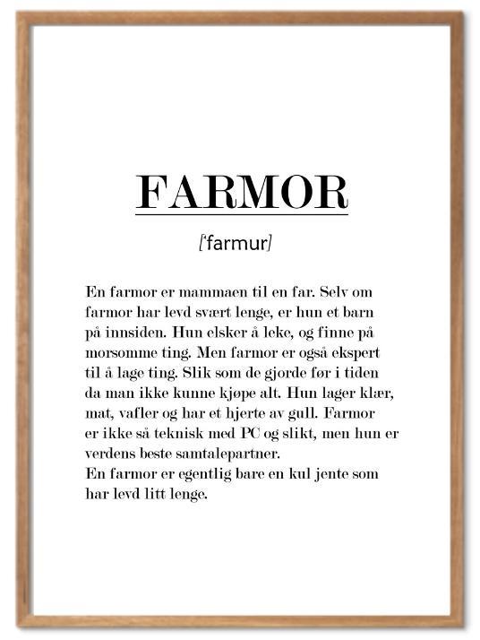 Farmor poster