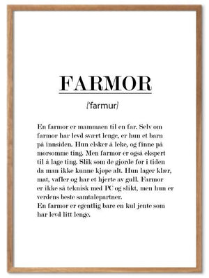 Farmor poster