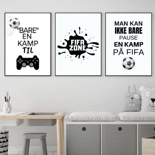 Fifazone - Fifaplakat - Plakatbar.no