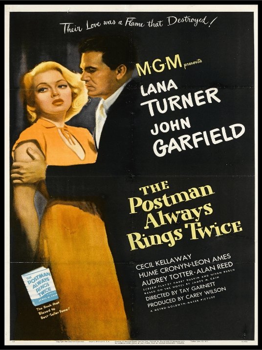 Movie poster with Lana Turner