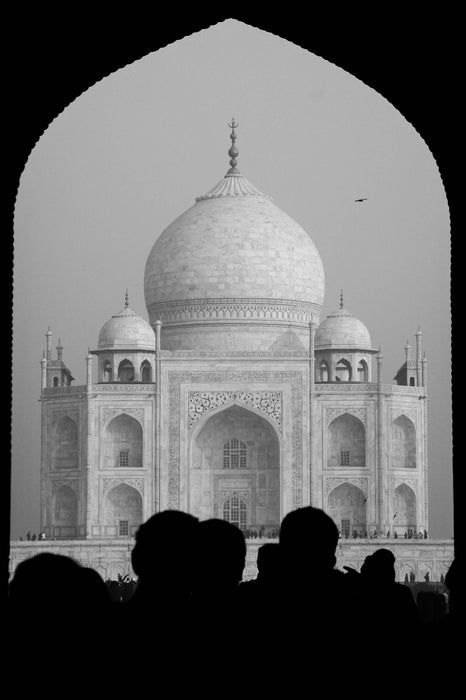 First sight of the Taj Mahal - Plakatbar.no