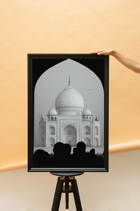 First sight of the Taj Mahal - Plakatbar.no