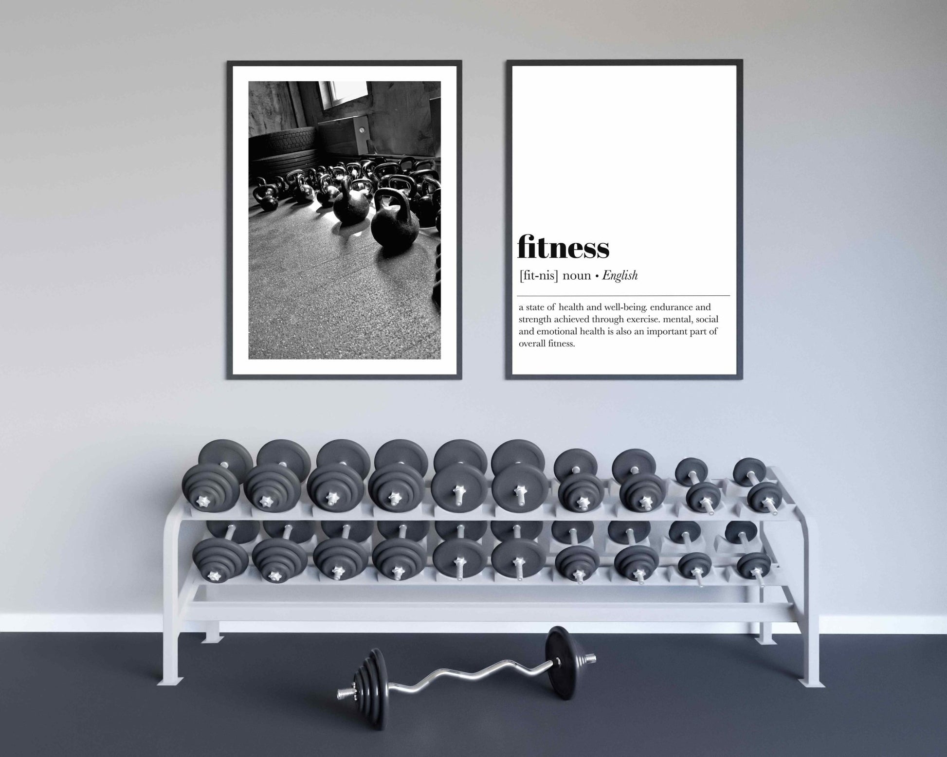 Fitness Definition - Poster - Plakatbar.no