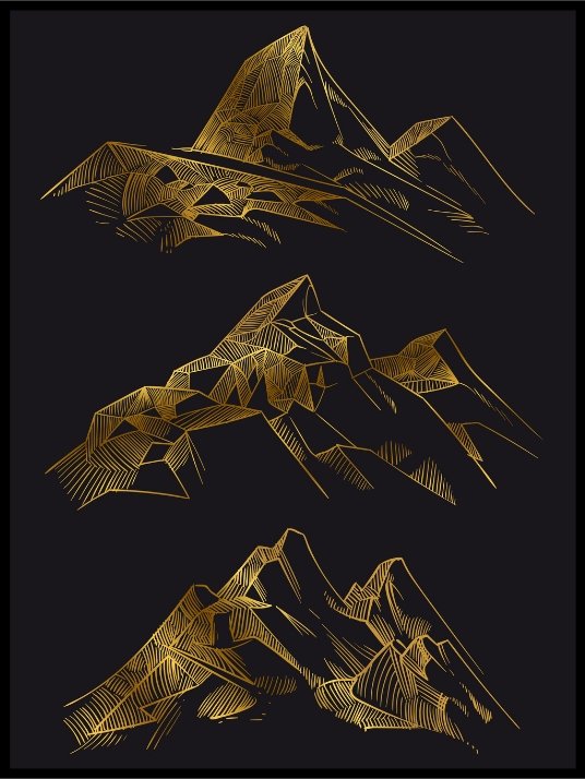 Mountain landscape - posters