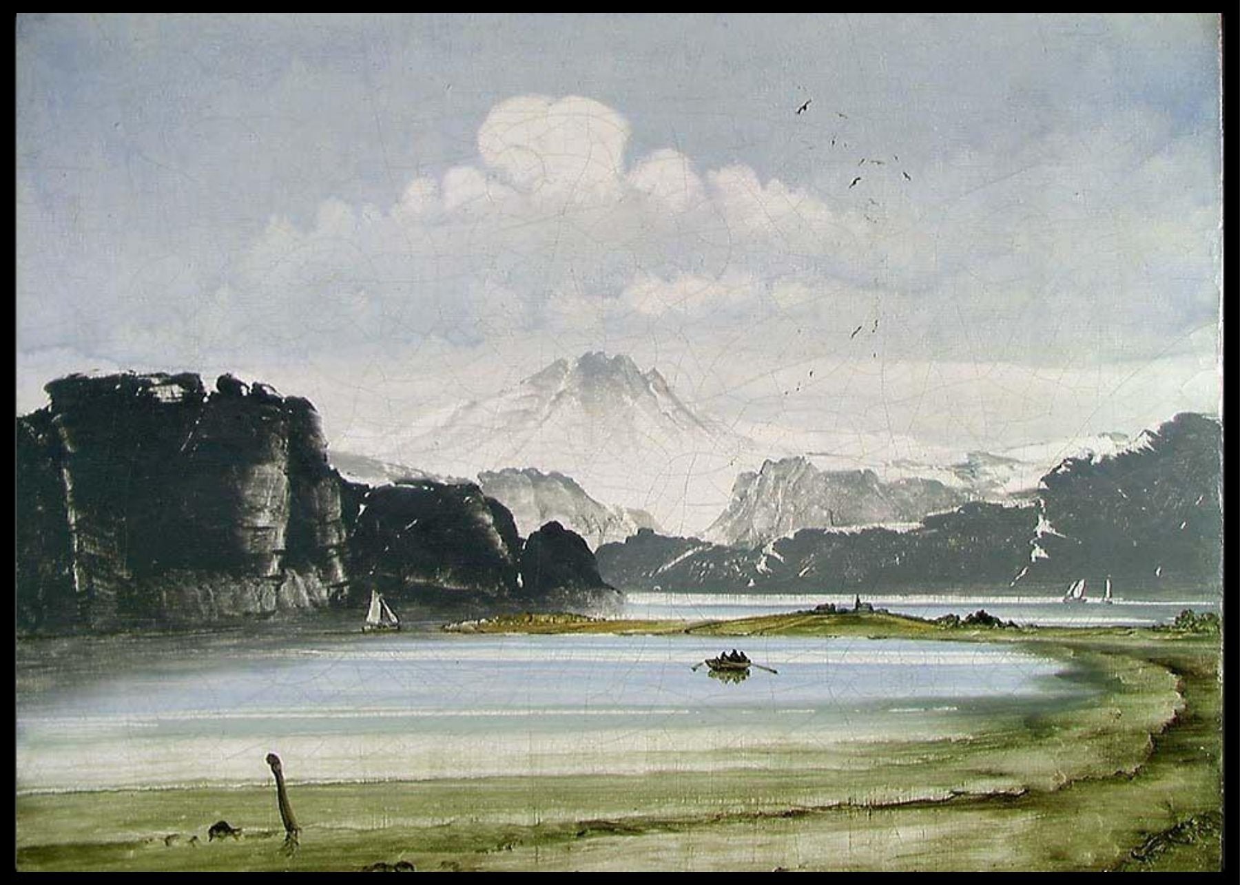 Fjordlandskap, Peder Balke - Poster - Plakatbar.no