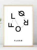 Florø - Sogn og Fjordane - Eksklusiv og tidløs plakat - Plakatbar.no