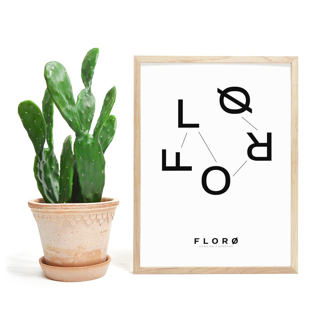 Florø - Sogn og Fjordane - Eksklusiv og tidløs plakat - Plakatbar.no