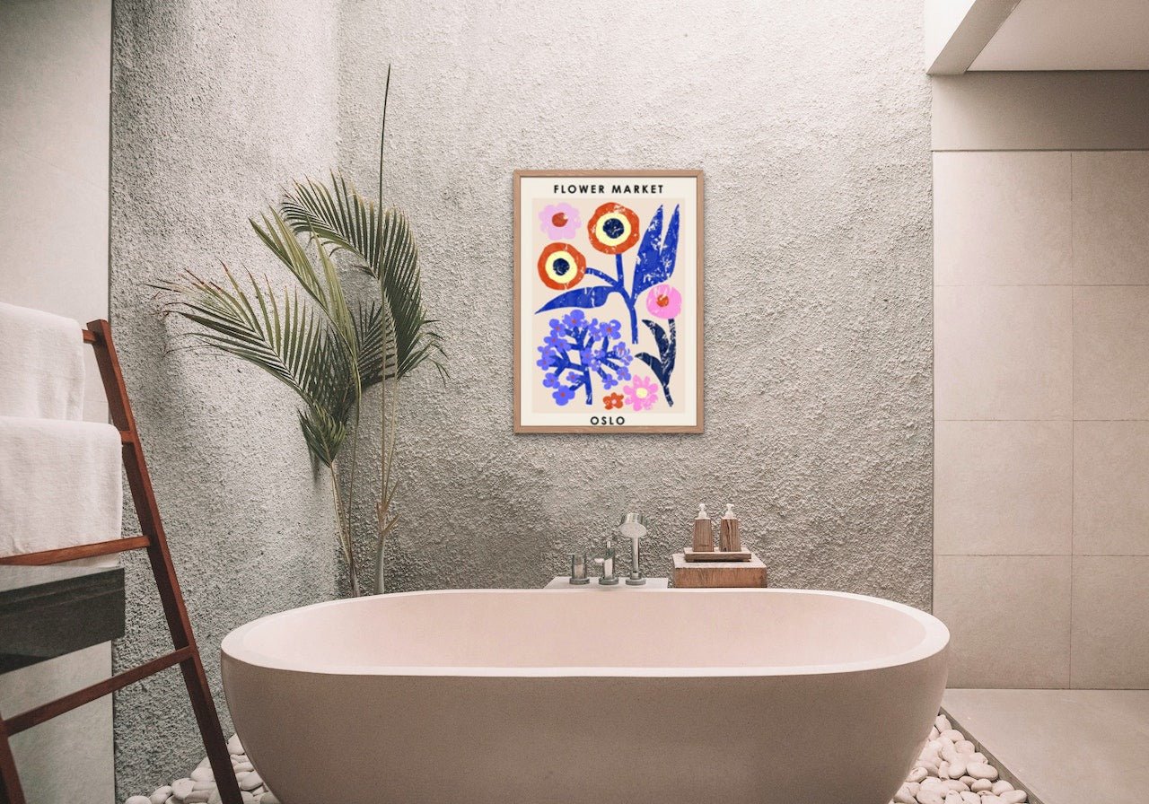 Flower Market Oslo - poster - Plakatbar.no