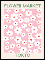 Flower Market Tokyo Plakat - Plakatbar.no