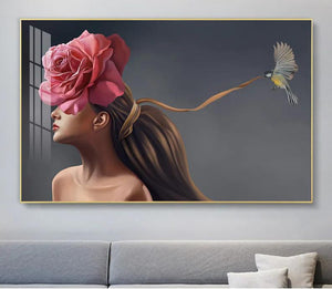 Flower Woman - Plakatbar.no