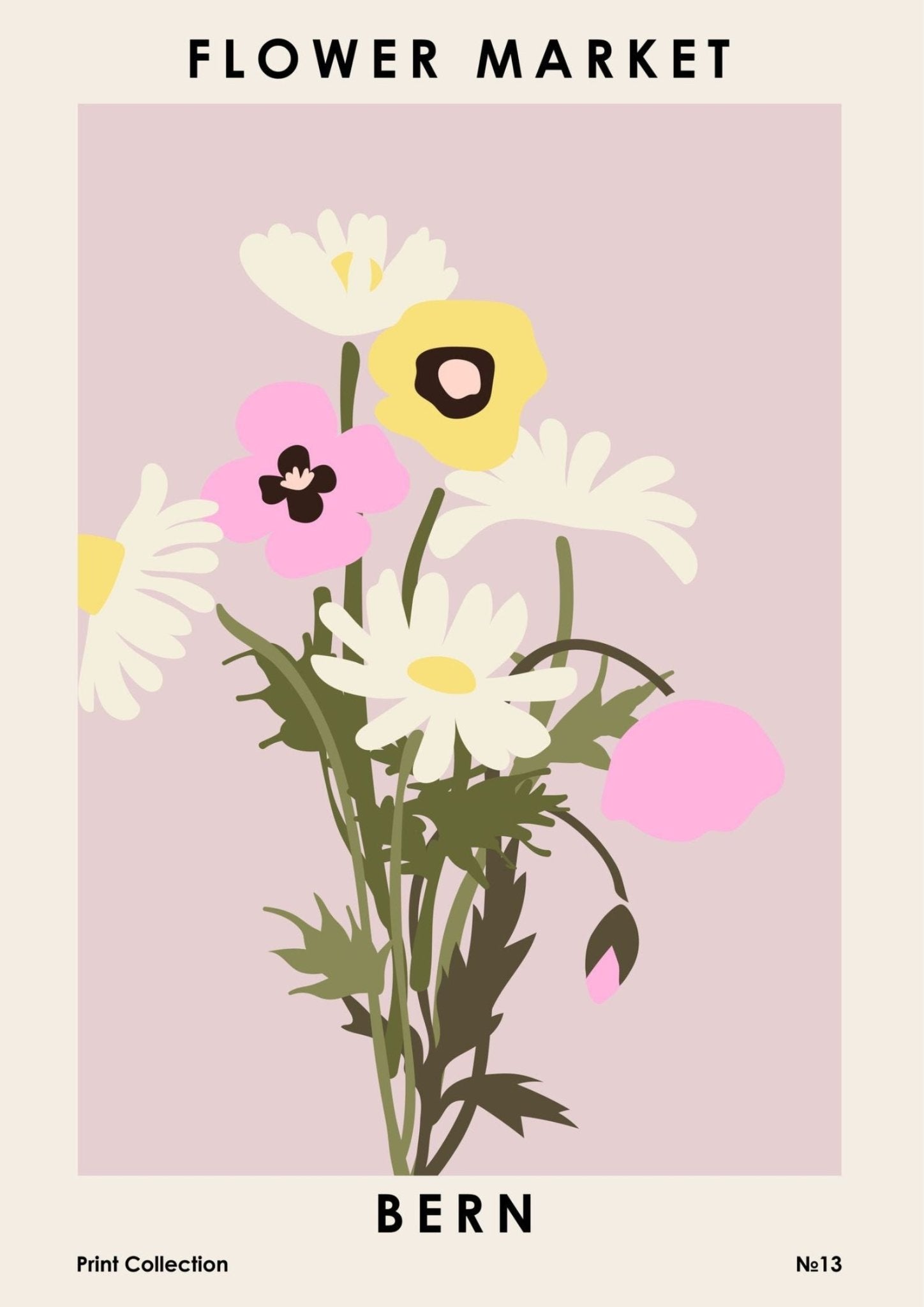 Flowermarket Bern - poster - Plakatbar.no