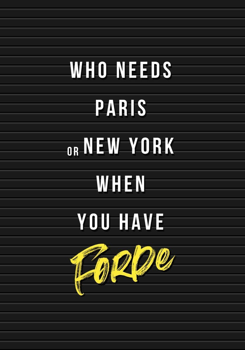 Førde - Byplakat - Plakatbar.no