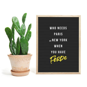 Førde - Byplakat - Plakatbar.no