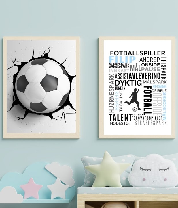 Fotballplakat - Plakatbar.no