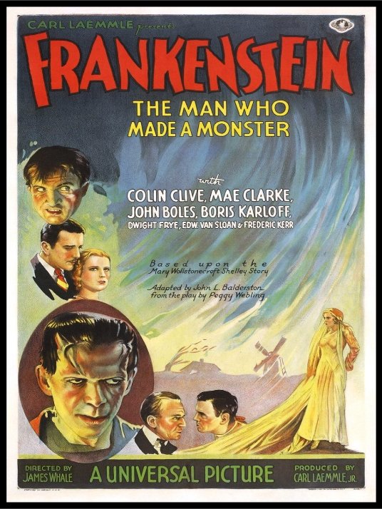 Frankenstein poster - Plakatbar.no