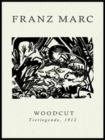 Franz Marc - Tierlegende - Plakat - Plakatbar.no