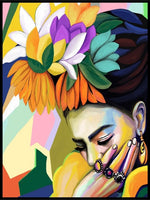 Frida Kahlo - Art Poster - Plakatbar.no