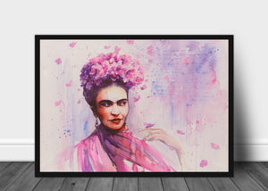 Frida Kahlo - Ung meksikansk kvinne Poster - Plakatbar.no