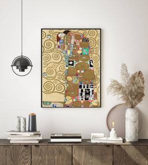 Fulfillment, Gustav Klimt- Plakat - Plakatbar.no