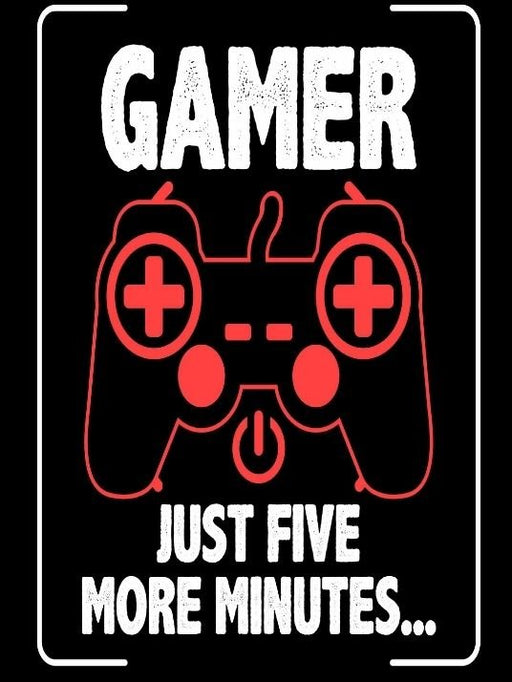 Gamer- just five more minutes - Plakatbar.no
