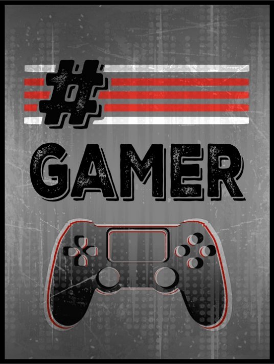 Gamer - Kul plakat - Plakatbar.no