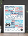 Gamer word poster - med eget navn - Plakatbar.no