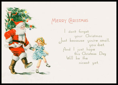 Gammeldags juleplakat 01 - Plakatbar.no