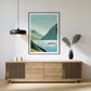Geirangerfjord - Art poster by Henry Rivers