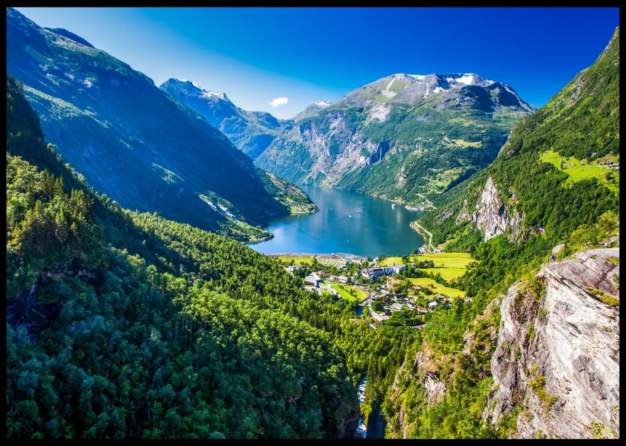 Geirangerfjord - Poster