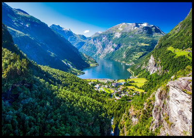 Geirangerfjord - Plakat - Plakatbar.no