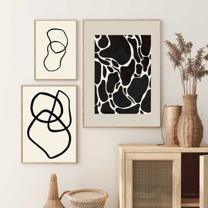 Giraffe sand Poster - Plakatbar.no