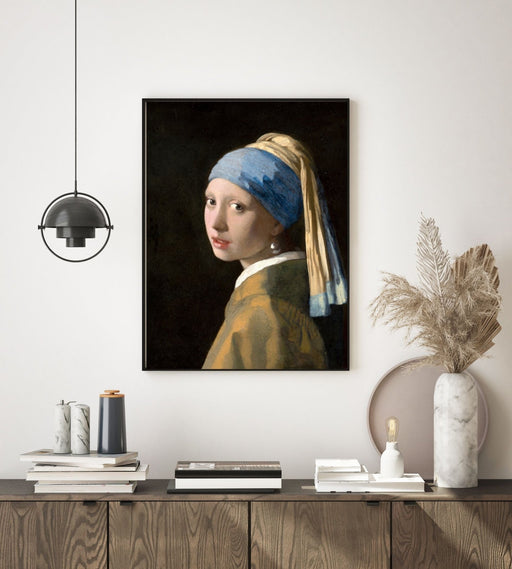Girl with a Pearl Earring, Johannes Vermeer- Plakat - Plakatbar.no
