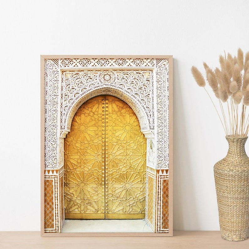 Gold Door - Poster - Plakatbar.no