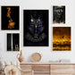 Gold of Maya - Black and gold poster - Plakatbar.no