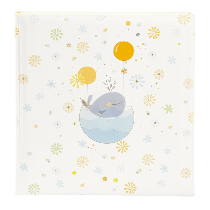 Goldbuch Babyalbum "Little Whale", blå - Plakatbar.no