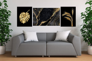 Golden Leaf Plakat - Plakatbar.no