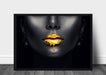 Golden lips - poster - Plakatbar.no