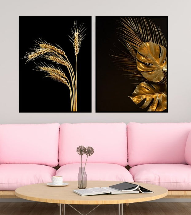 Golden Wheat Poster - Plakatbar.no