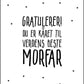 Gratulerer! du er kåret til verdens beste MORFAR. - Plakat - Plakatbar.no