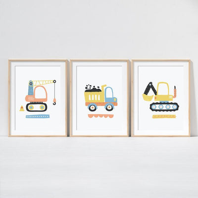 Gravemaskin - Plakat - Plakatbar.no