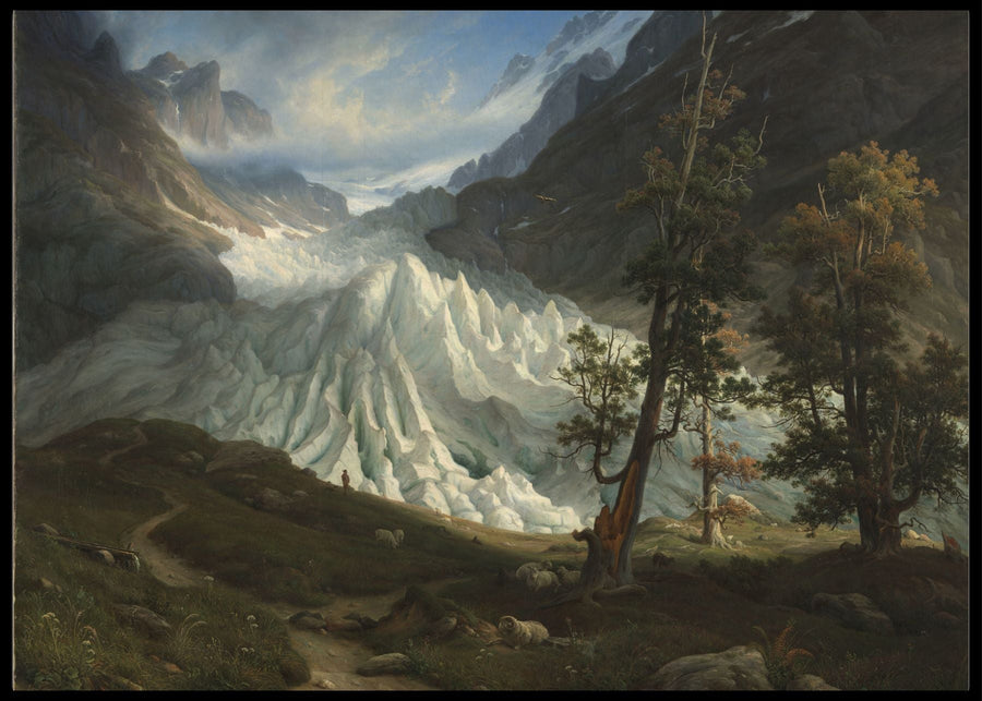 Grindelwald Glacier - Thomas Fearnley
